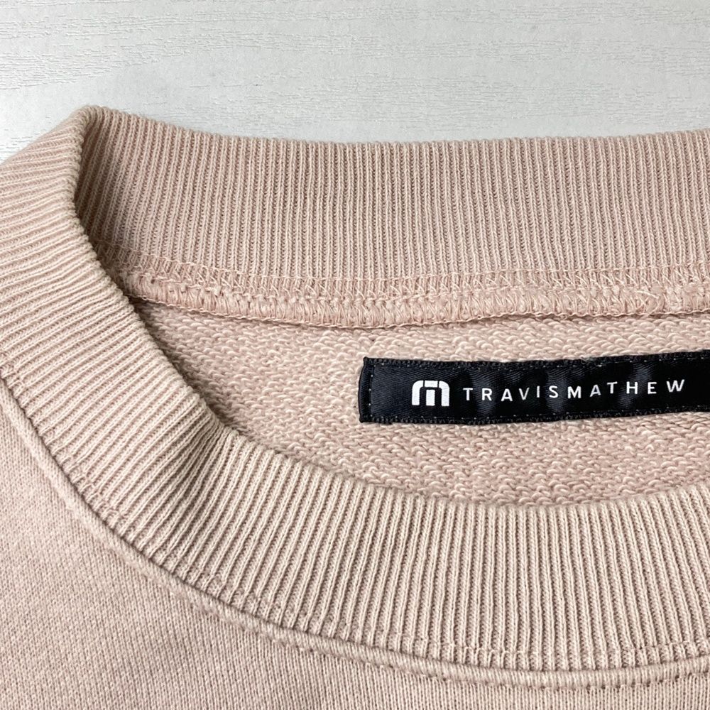 サイズ L TRAVIS MATHEW トラビスマシュー スウェットトレーナー ピンク系 240101537172 ゴルフウェア メンズ ストスト LLC-HASEGAWATOSO_COM