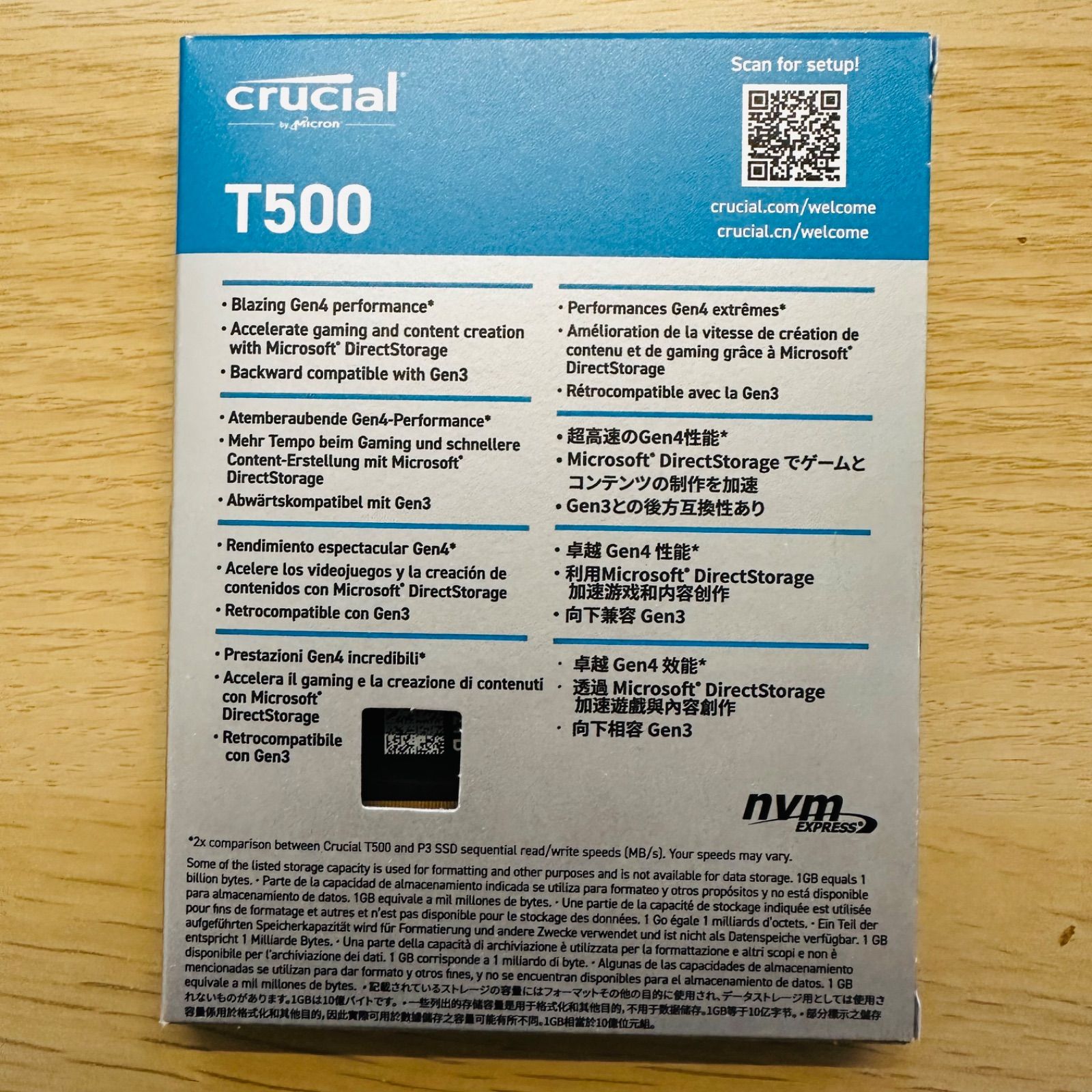 新品未開封 CT2000T500SSD8JP 内蔵SSD PCI-Express接続 T500 CT2000T500SSD8JP ［2TB /M.2］｜の通販