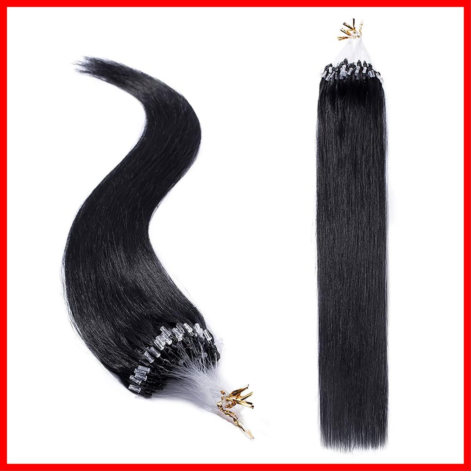 在庫セール】人毛 ring XUANHEFA loop hair チップエクステ