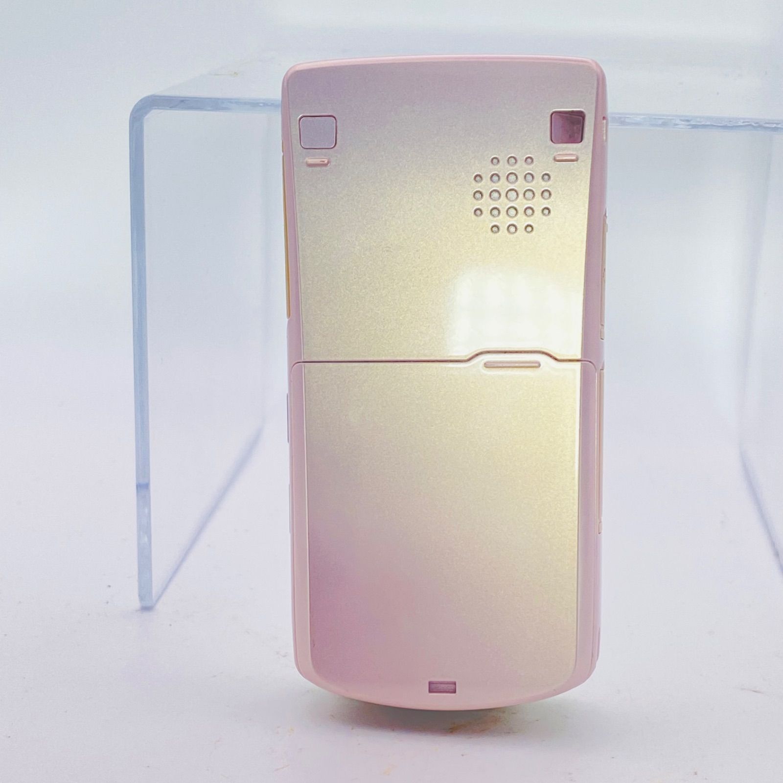 NTTドコモ SA702i ピンクホワイト モックアップ 模型 docomo - メルカリ