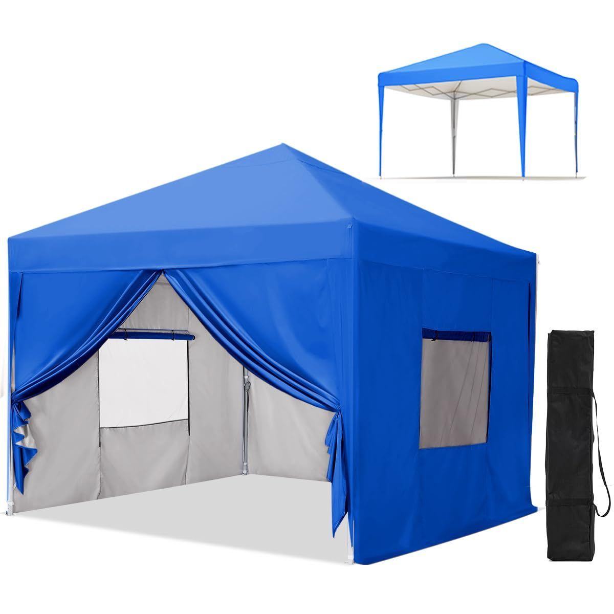 ADVANCE OUTDOOR ワンタッチ タープテント 3段階調節 3m/2.5m/2m UV