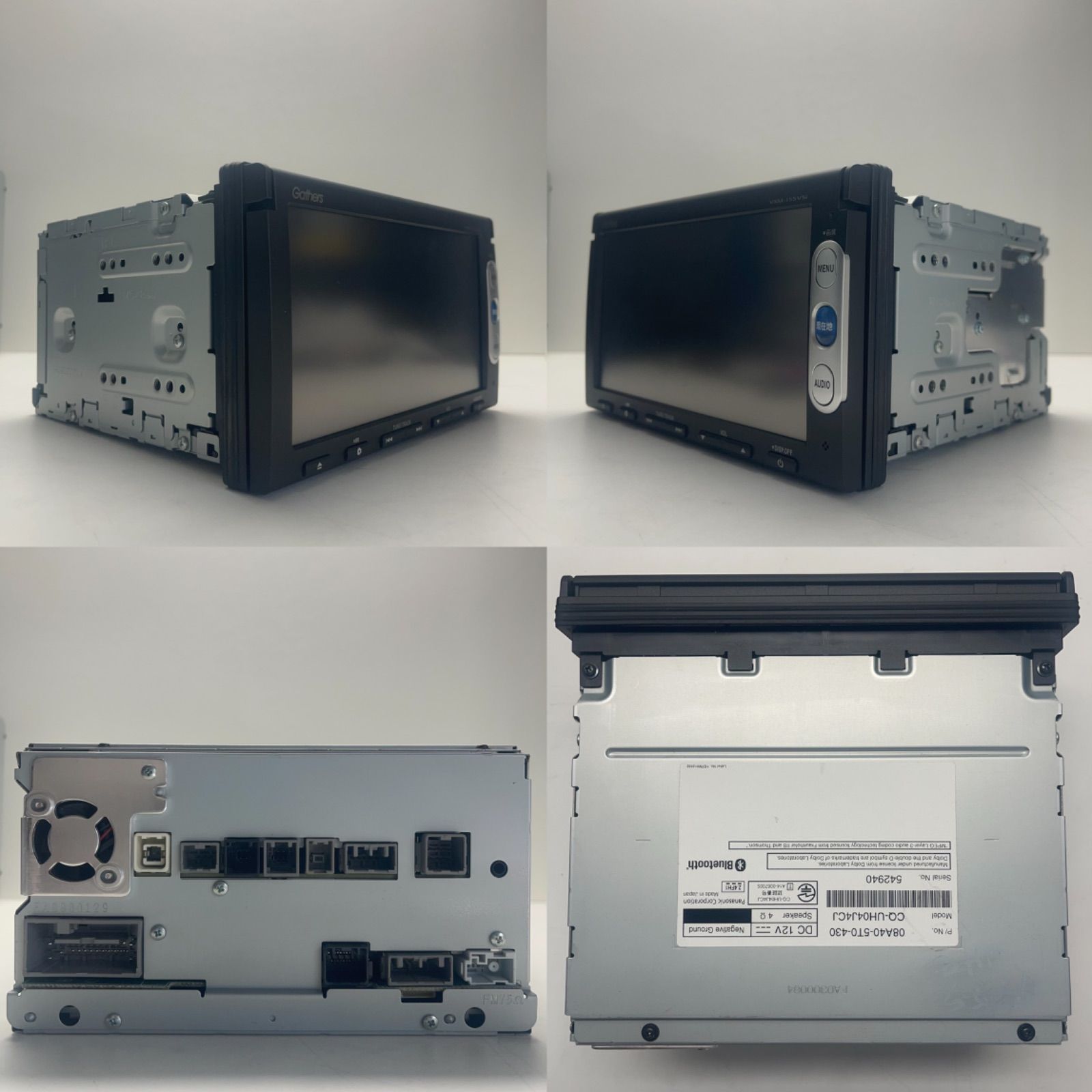 ビデオ BLUETOOTH機能最新地図