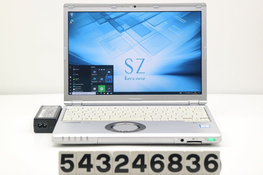 Panasonic CF-SZ6Z16VS Core i7 7600U 2.8GHz/16GB/512GB(SSD)/12.1W/WUXGA(1920x1200)/LTE/Win10 【543246836】