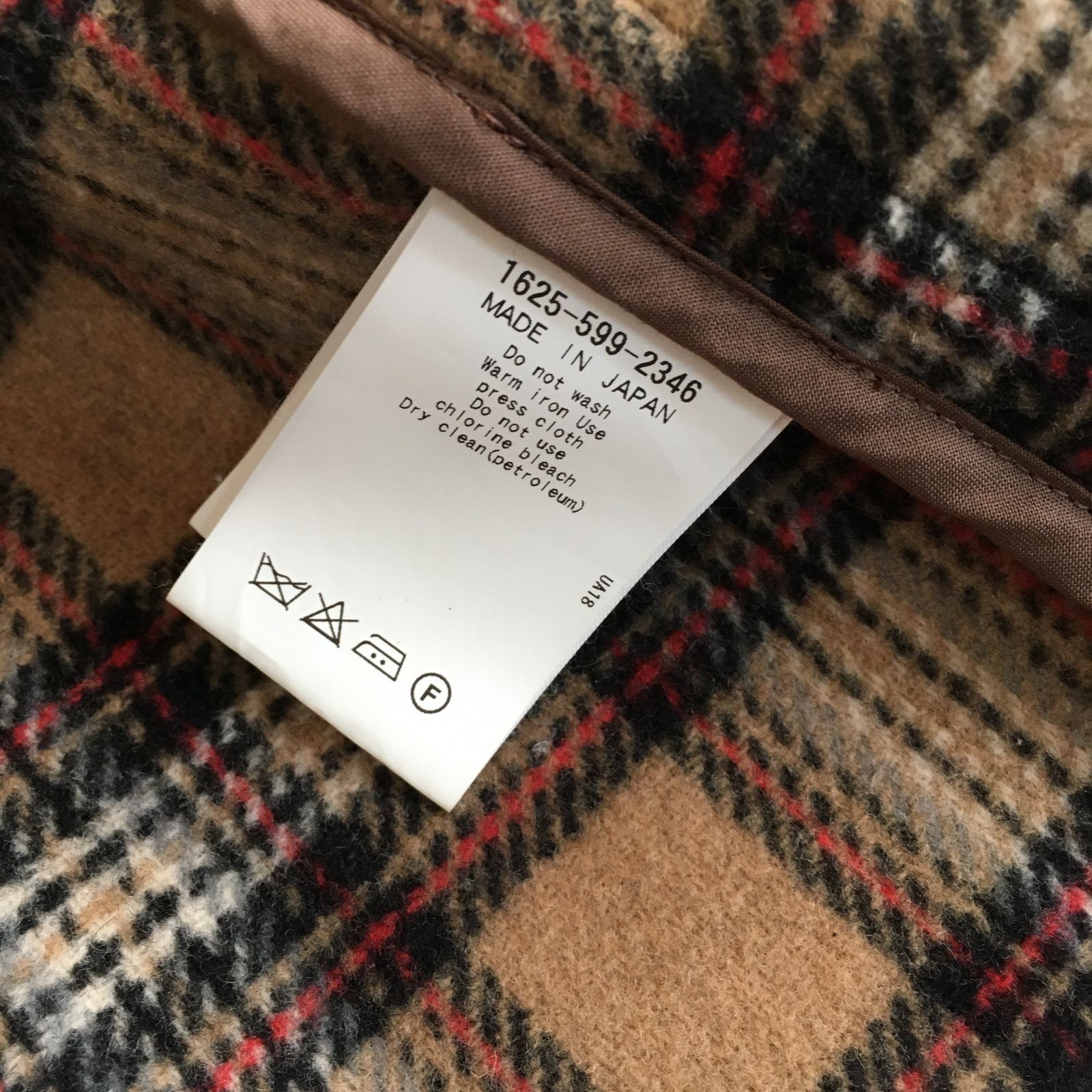 【極美品】Raincheetah レインチーター　ダッフルコート ネイビー RUIRUE BOUTIQUE ダッフルコート コート ウール100