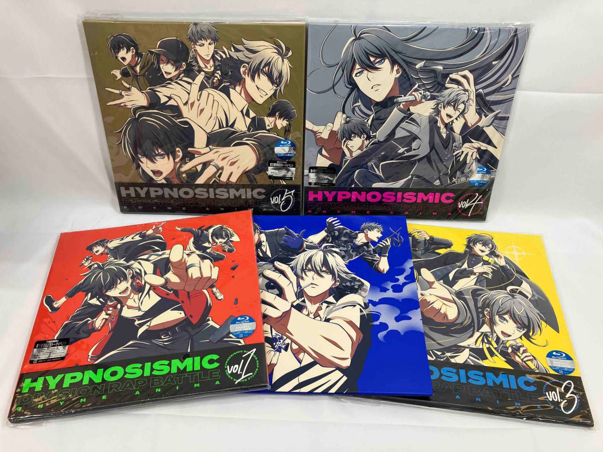 ヒプノシスマイク DVD 全巻セット 1〜5巻 vol.1-5 DVD 【※※※】[