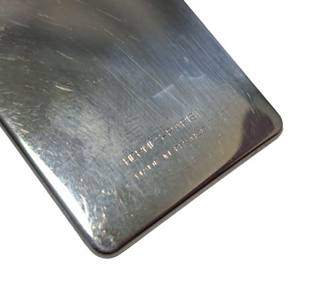 エルメス エマイユ キーホルダー キーリング シルバー 七宝焼