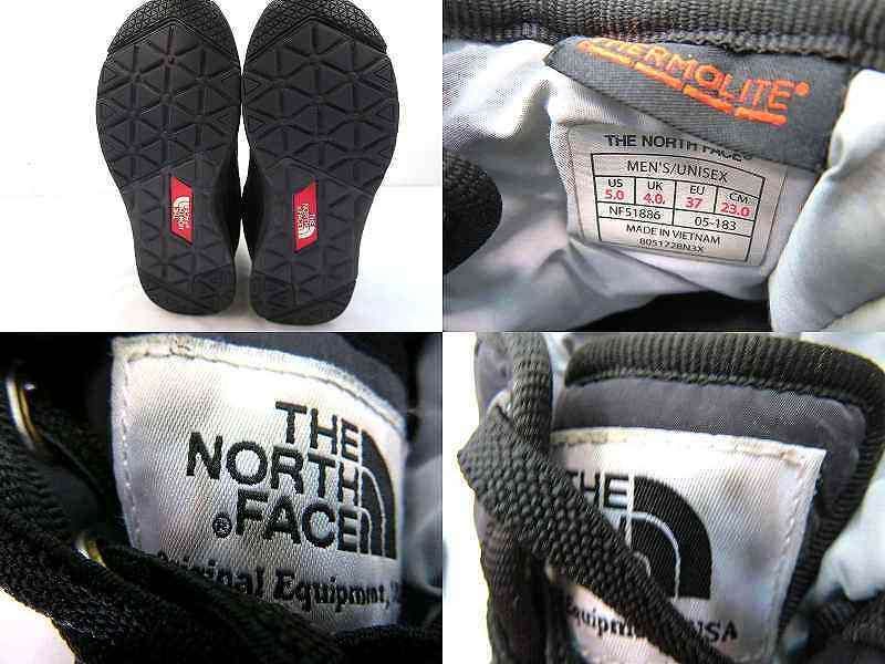 s24g-962x【中古】THE NORTH FACE ﾉｰｽﾌｪｲｽ　NUPSTE TRACTION LITE CHUKKA ﾇﾌﾟｼ　ﾄﾗｸｼｮﾝ　ﾗｲﾄ　ﾁｬｯｶ　23cm　NF51886　ﾕﾆｾｯｸｽ　ﾁｬｯｶﾌﾞｰﾂ