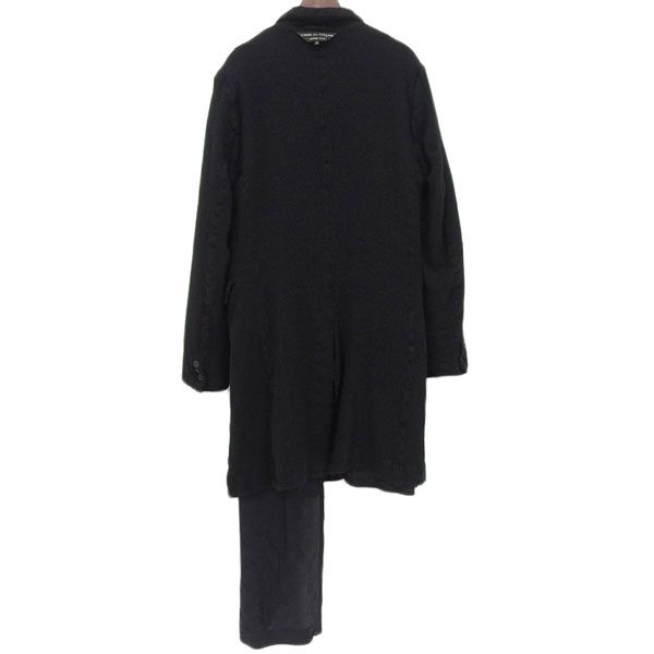 コムデギャルソンオムプリュス COMME des GARCONS HOMME PLUS リバーシブルコート メンズ 黒 sizeXS 縮絨 21AW PH-J036 AD2021 Y03433 コムデギャルソンオムプリュス COMME des GARCONS HOMME PLUS