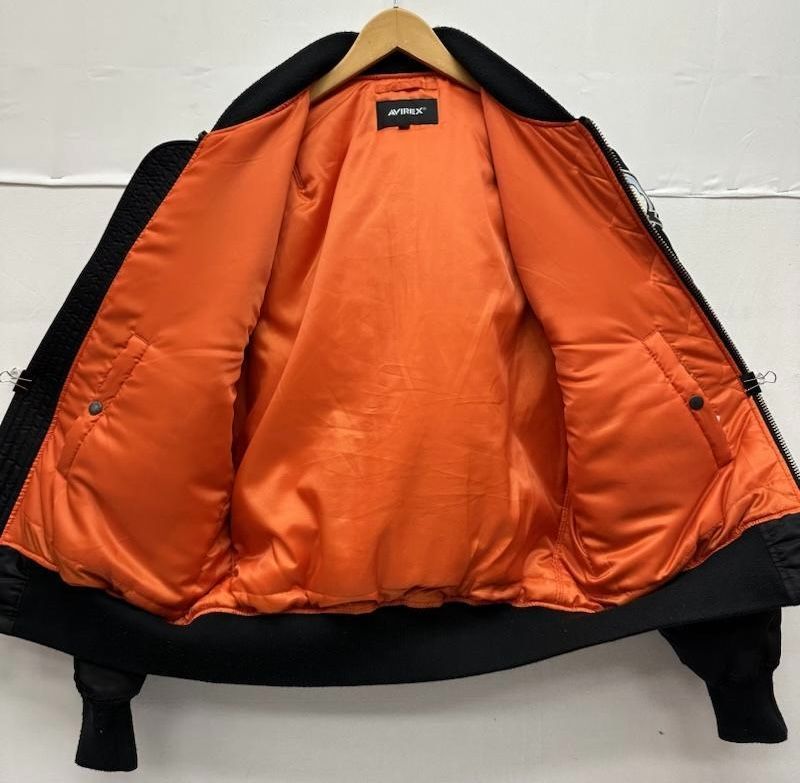 AVIREX アヴィレックス Disney MA-1 フライト ジャケット ドナルド