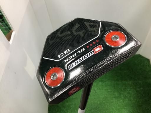 中古】 オデッセイ O WORKS BLACK #2M CS 34インチ パター PT