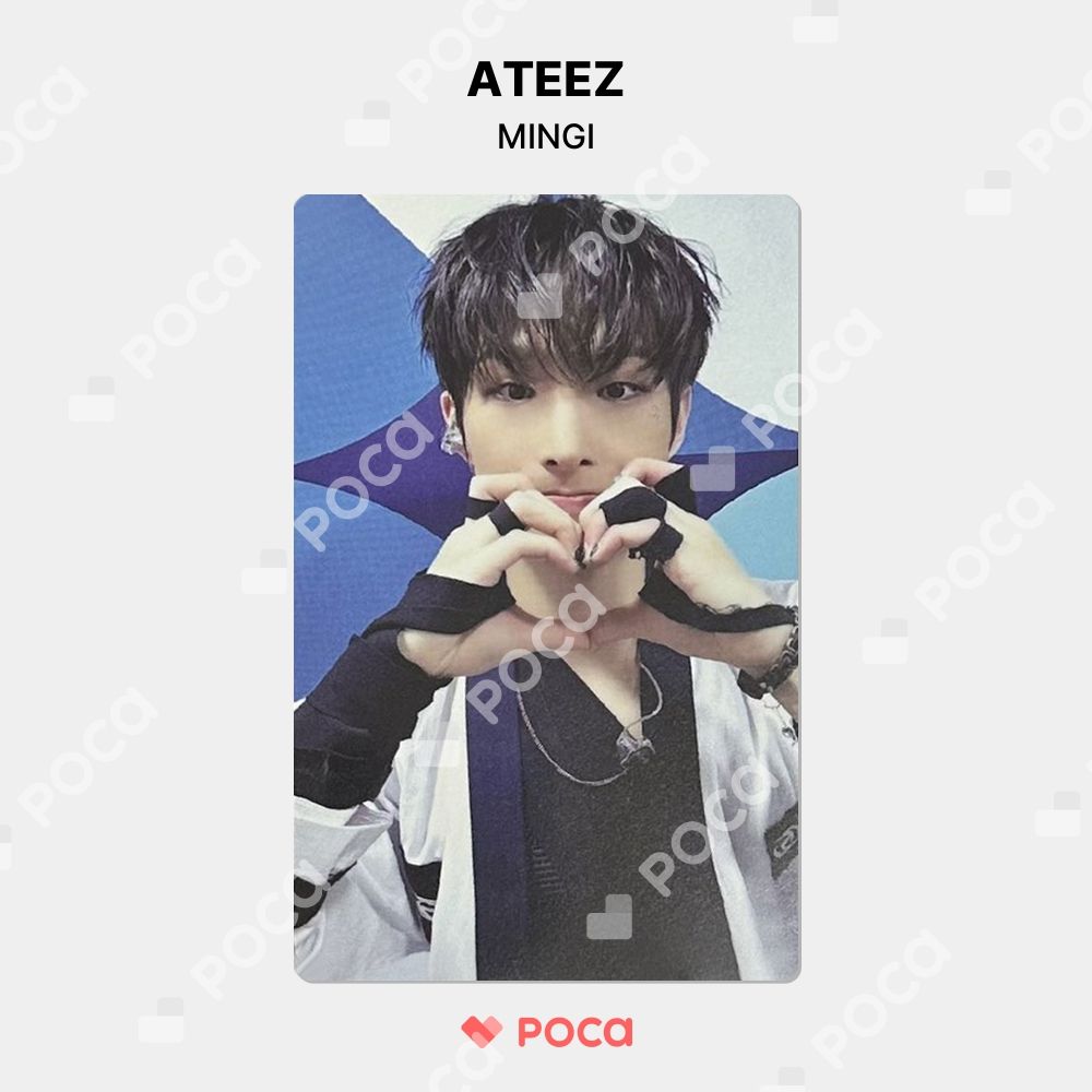 ATEEZ ミンギ トレカ THE WORLD EP.FIN : WILL WITHMUU 公式