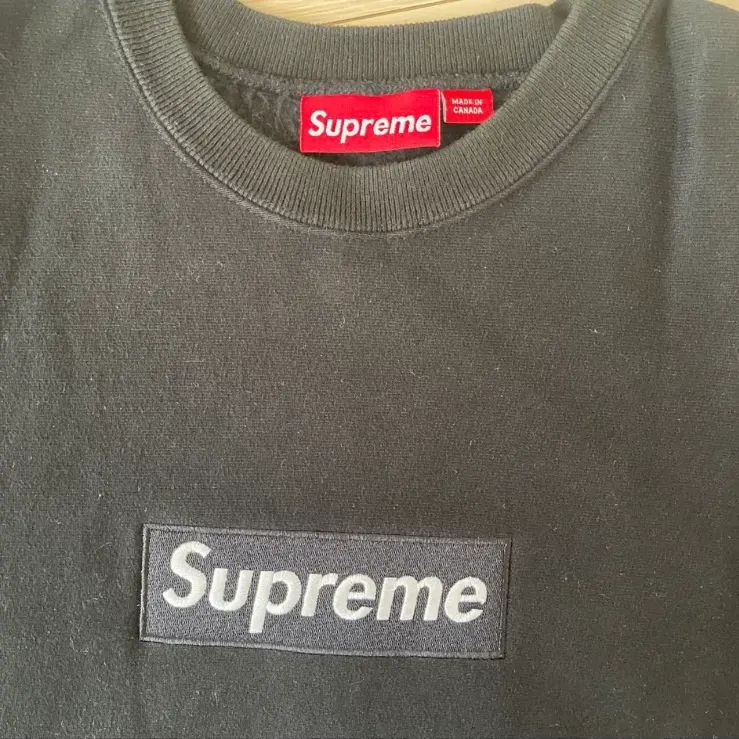 supremeスウェット トレーナーbox logo crewneck Lサイズ - メルカリ