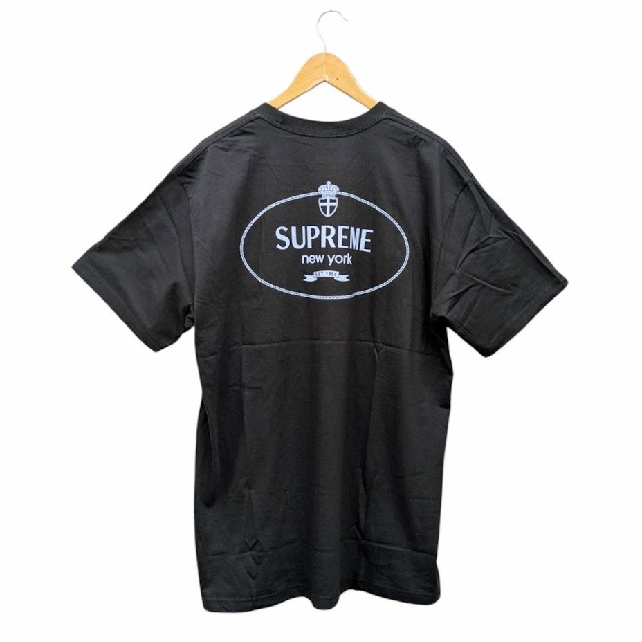 Supreme / 24AW/Crest Tee/XXL/コットン/ブラック/無地 美品 24AW SUPREME Supreme シュプリーム Crest Tee ブラック サイズ L
