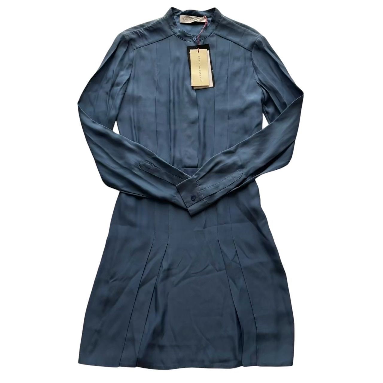 Aman　新品未使用　< STELLA McCATNEY > ワンピース 未使用 STELLA McCARTNEY ステラマッカートニー ワンピース 水色