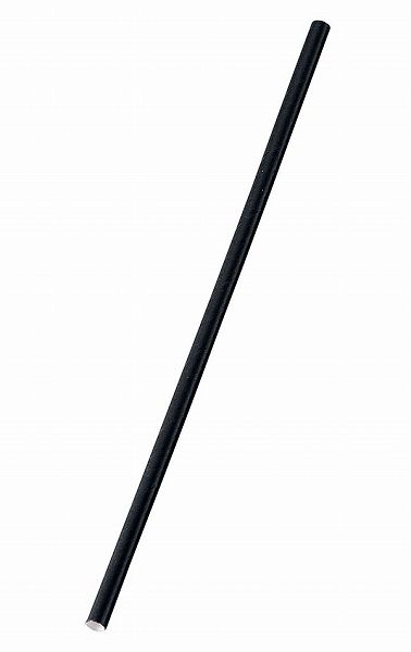 紙ストロー 黒 袋入 入数：1セット(500本入) EST6501