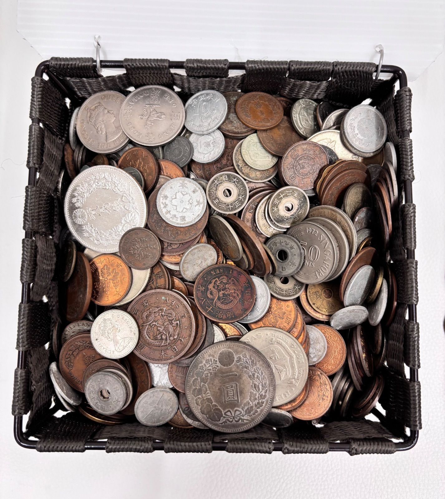 古銭 外国銭 穴銭 外国コイン まとめ売り 約5キロ 寛永通宝 天保通宝 アンティーク