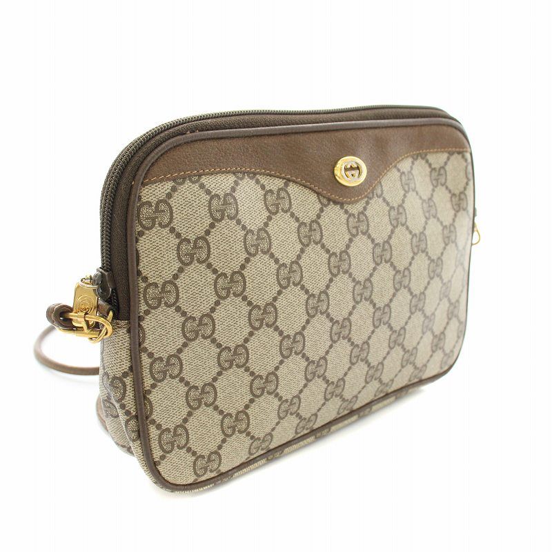グッチ GUCCI ショルダーバッグ GG柄 GGキャンバス レザー