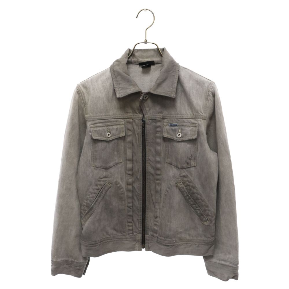 DIESEL (ディーゼル) ジップアップ デニムジャケット Gジャン