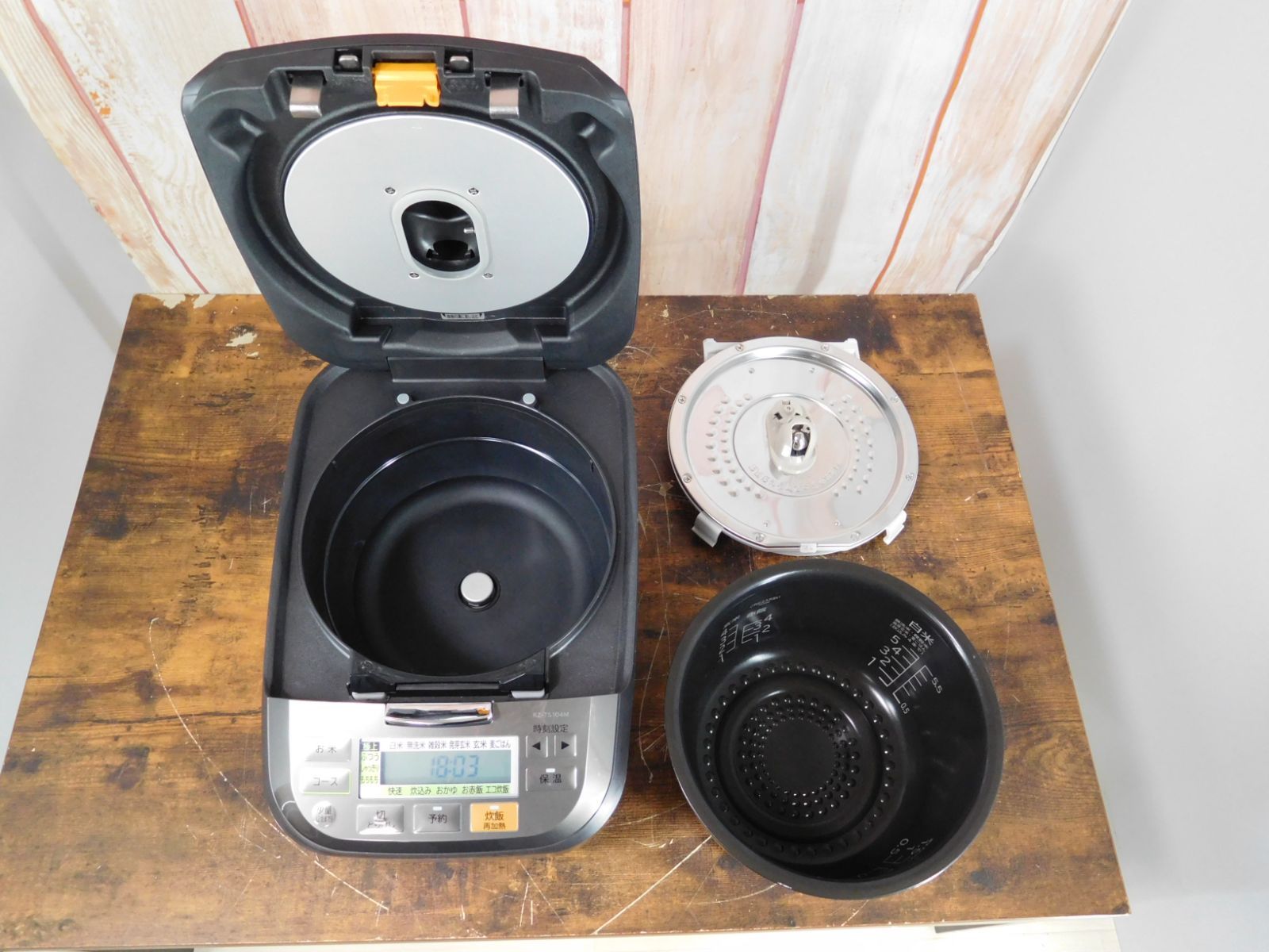 日立 IHジャー炊飯器 圧力&スチーム ふっくら御膳 5.5合炊き RZ-TS104M