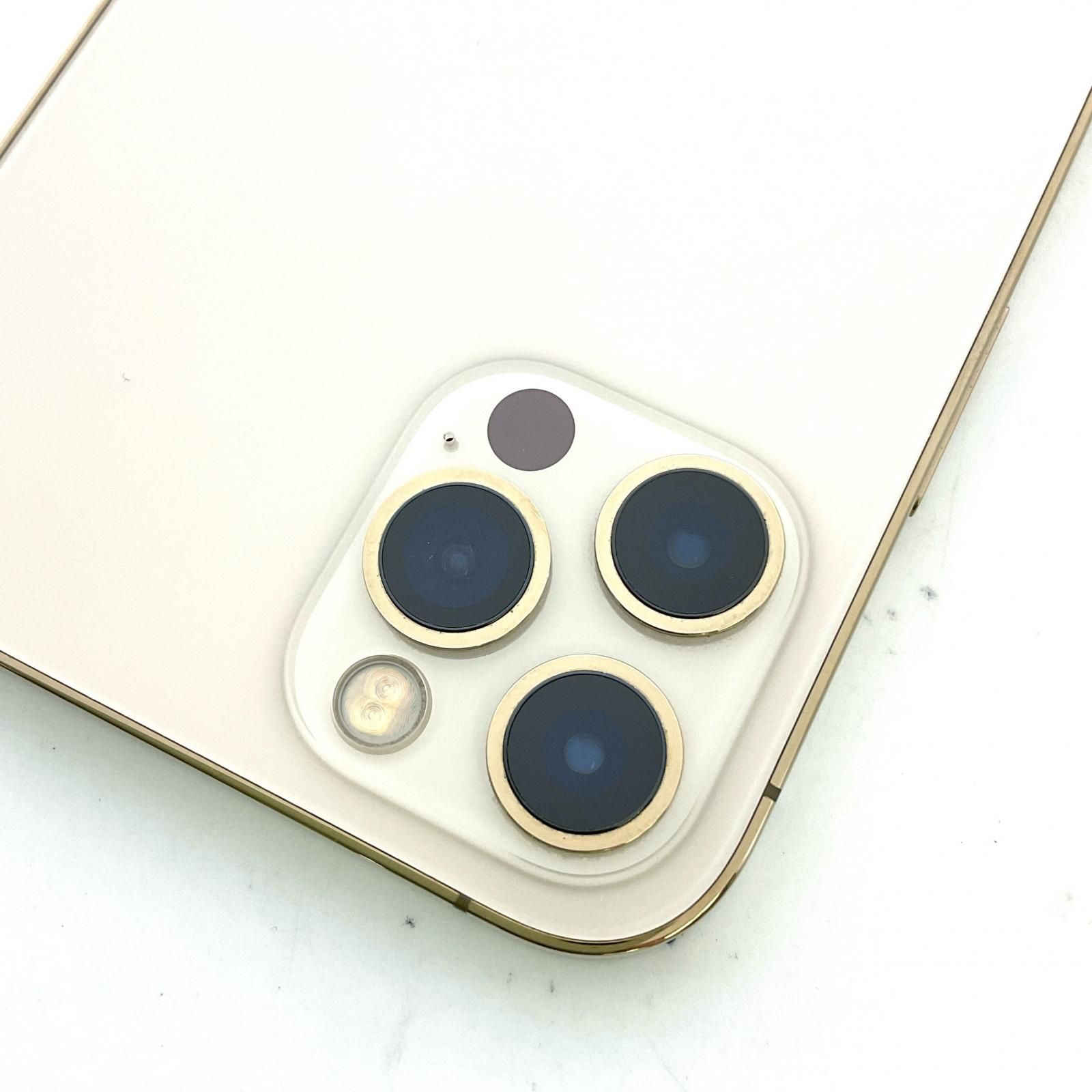 iPhone 12 Pro 256GB ゴールド docomo SIMフリー 白ロム 動作確認済 80