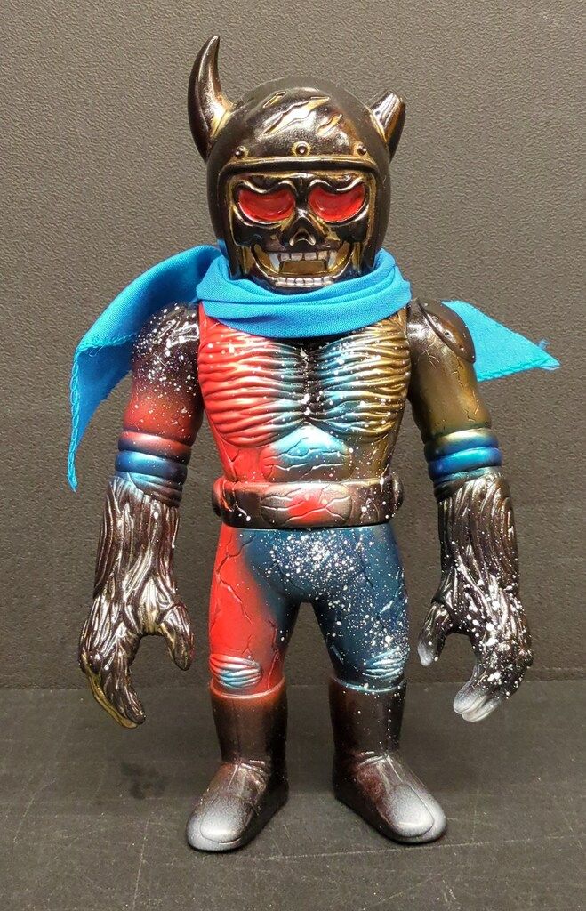 REALHEAD ゴーストサイダーV 真頭荒波 青マフラー