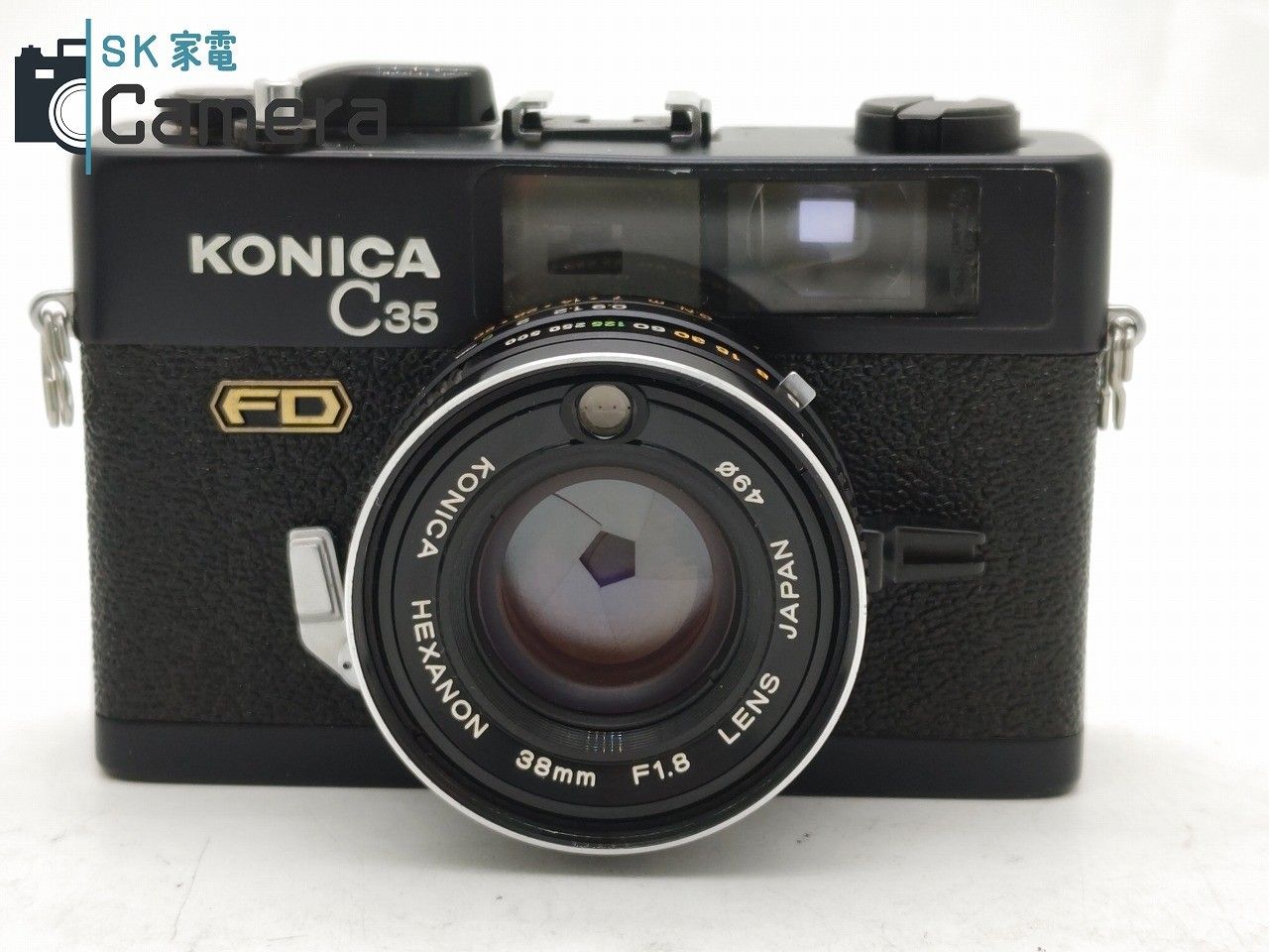 Konica C35 FD HEXANON 38ｍｍ F1.8 コニカ 通電不良 ブラック - メルカリ