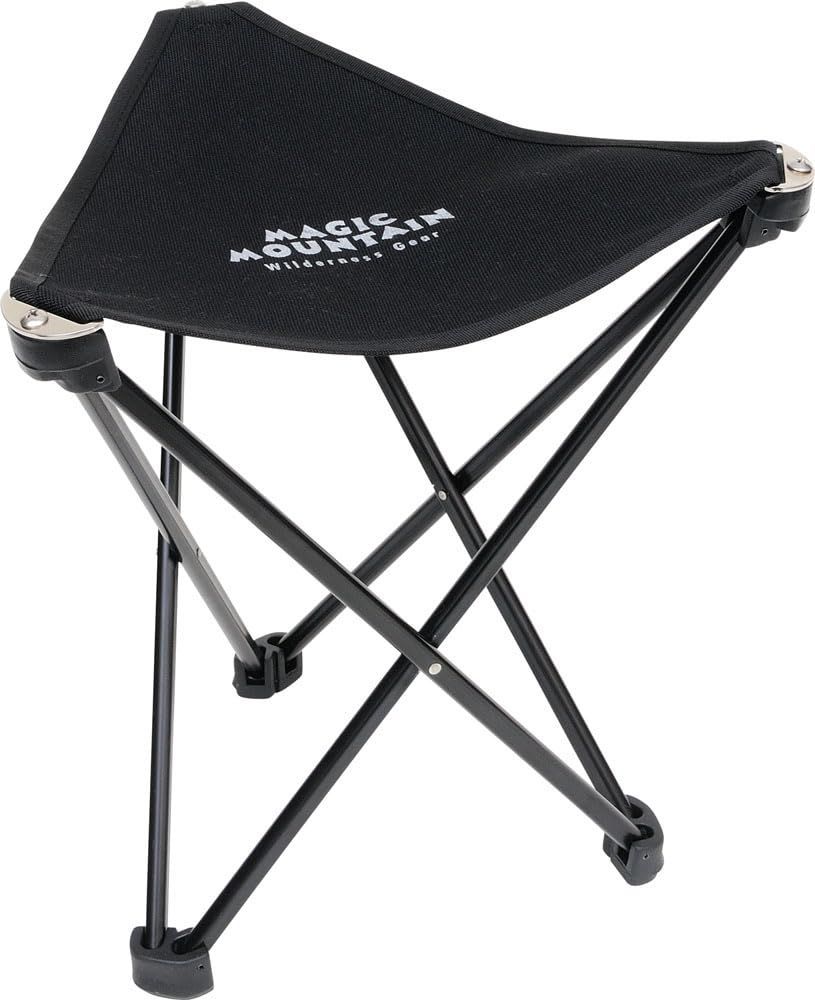 マジックマウンテン MAGIC MOUNTAIN 登山 キャンプ 折りたたみチェア トレイルチェアー ブラック BK MC100