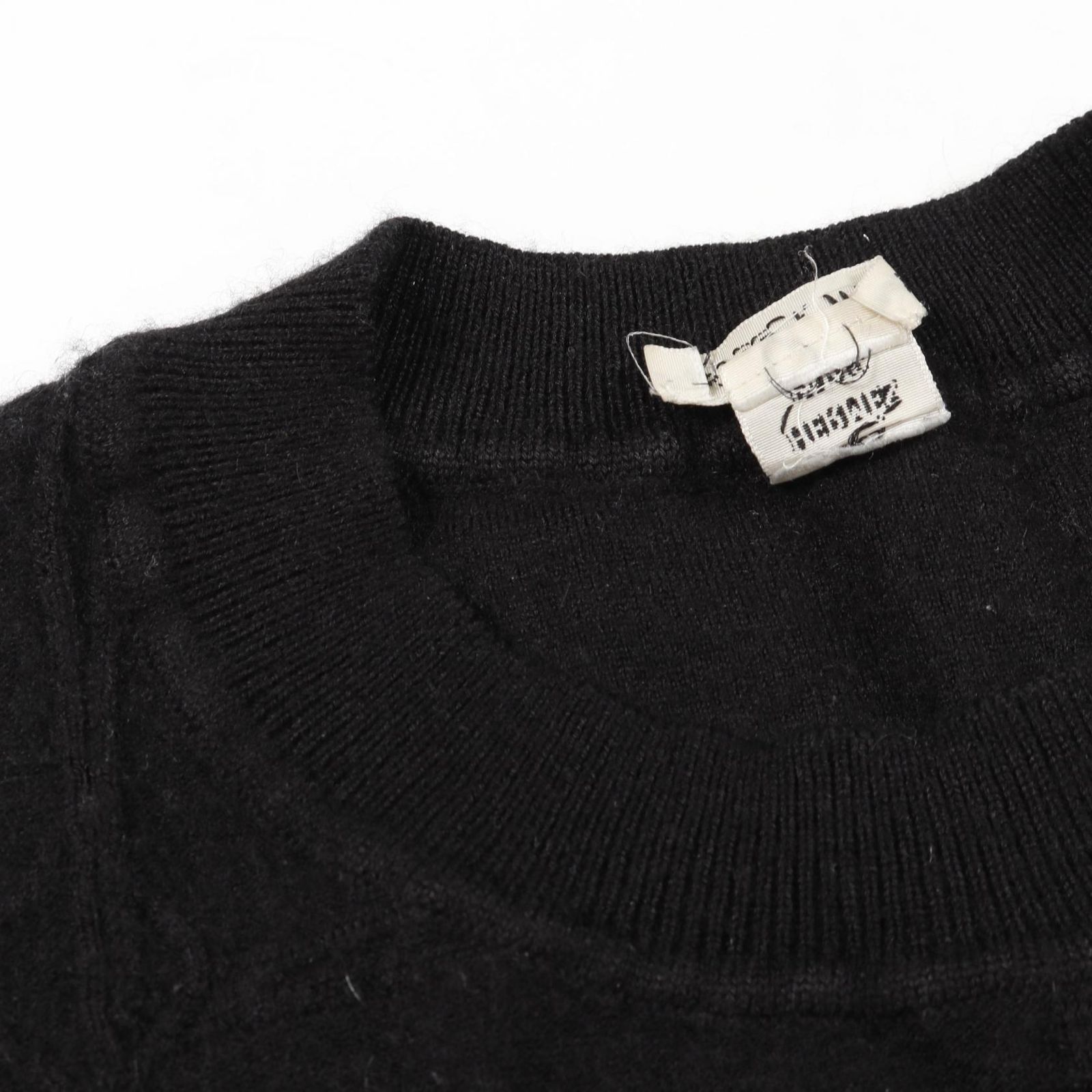 【美品】HERMES・エルメス・半袖ニット・カシミヤ50%・シルク・黒・S相当 楽天市場】エルメス HERMES 半袖ニット ニット 衣料品 トップス