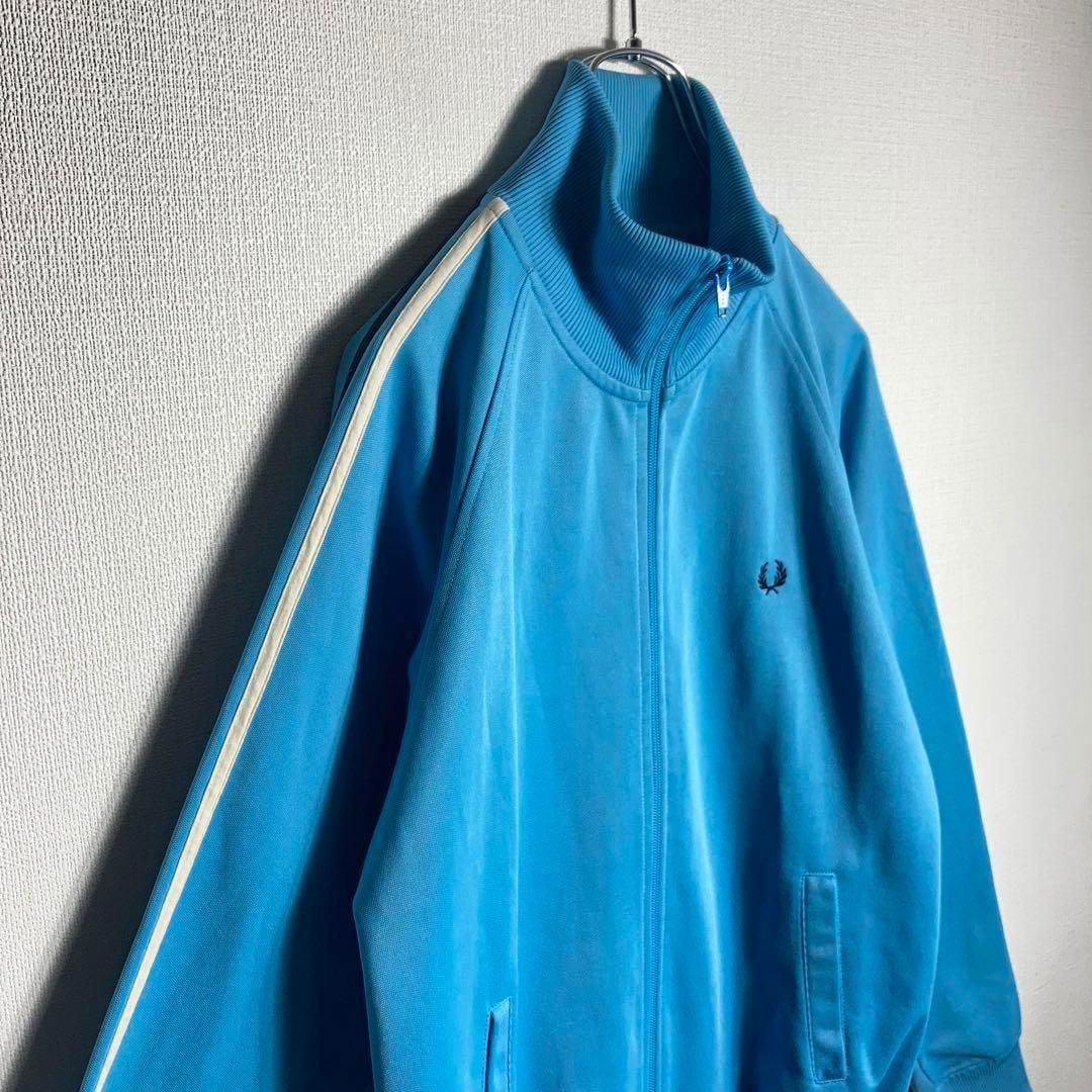 希少カラー】FRED PERRY トラックジャケット ジャージ ロゴ S
