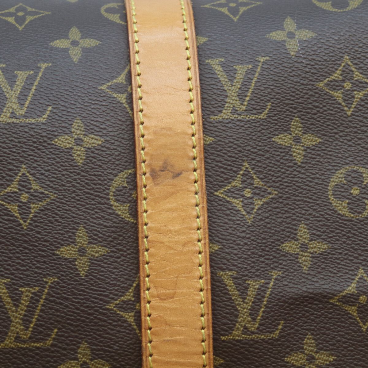 【中古品】 ルイ ヴィトン キーポルバンドリエール50 モノグラム M41416 ルイヴィトンキーポルバンドリエール50 USA製 14145 ブラウン