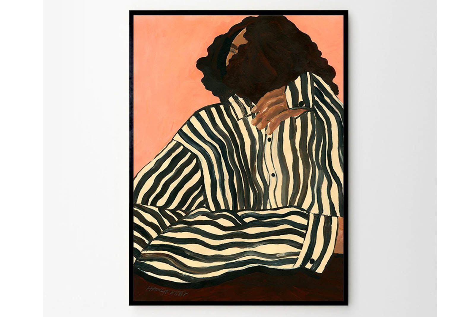 北欧The Poster Club 50×70cm Serene Stripes The Poster Club - Serene Stripes by Hanna Peterson | Connox