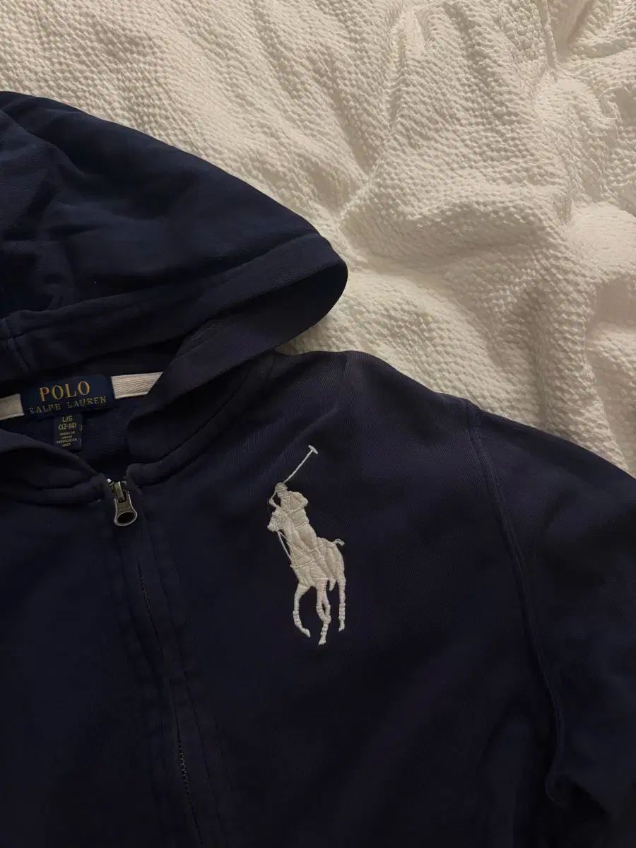 ポロ ラルフローレン ビックポニー ネイビー ジップアップ