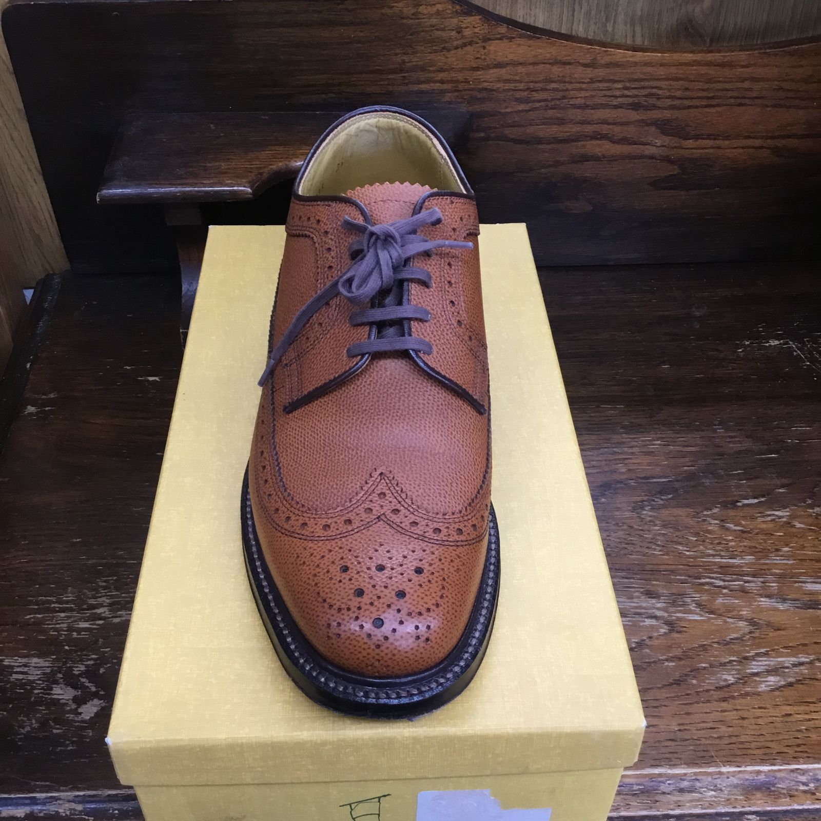 美品】リーガル REGAL 2235 インペリアルグレード ウイングチップ 25.0