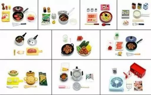 食玩 トレーディングフィギュア ノーマル10種セット ぷちサンプルシリーズ ほっぺがおちちゃう!