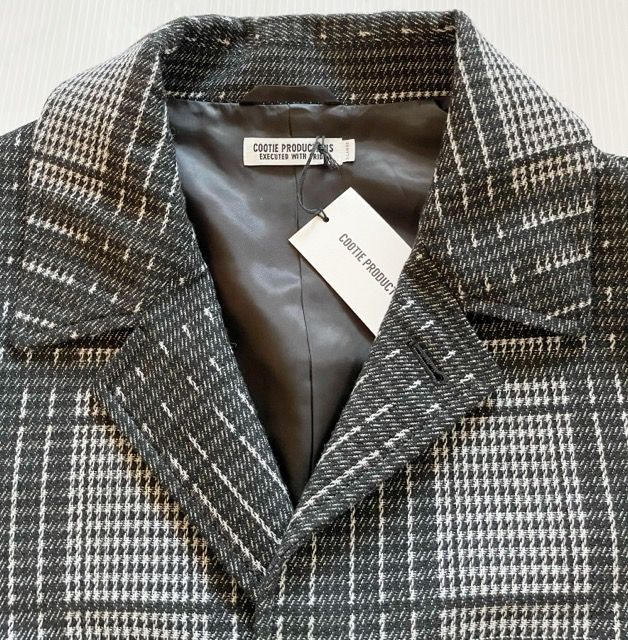 COOTIE (クーティー) CTE-23A215 Jacquard Check Wool Short Chester