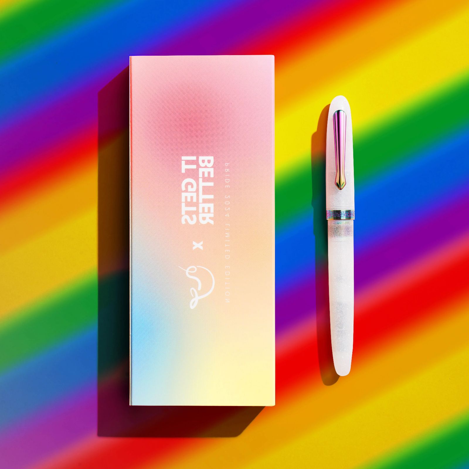 米 ナーワル（ナーヴァルール）万年筆 プライド月間🌈 限定「キー