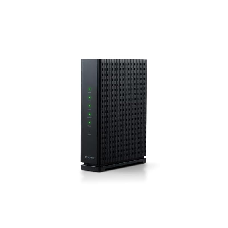 エレコム WiFi 7 ルーター 無線LAN Wi-Fi7 11BE 2882 688Mbps IPv6 IPoE 対応 WRC-W701-B