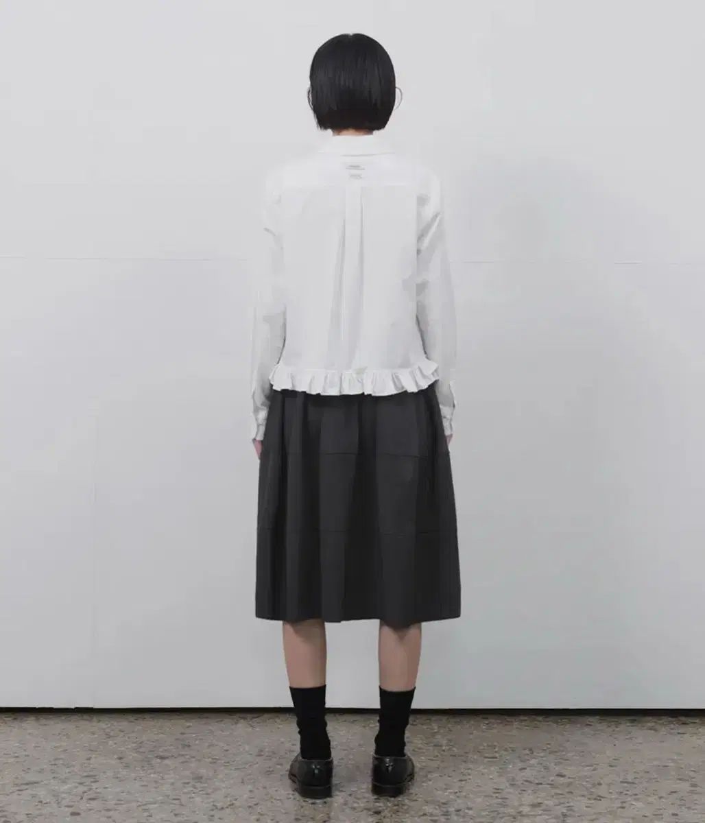 オヘシオ バルーン ISTJ VENDING MACHINE Ver. ミディ スカート チャコール