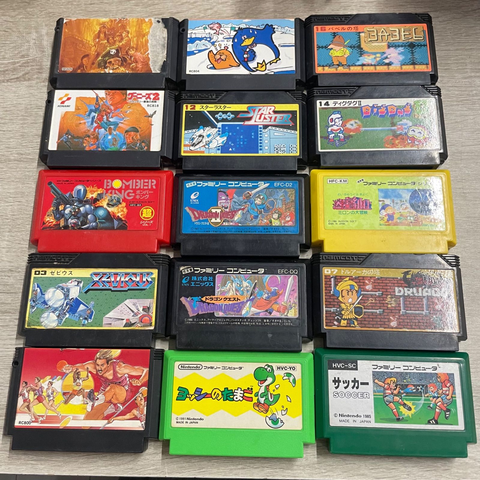 ファミコン ソフト まとめ売り （ファミコンソフトまとめ売り