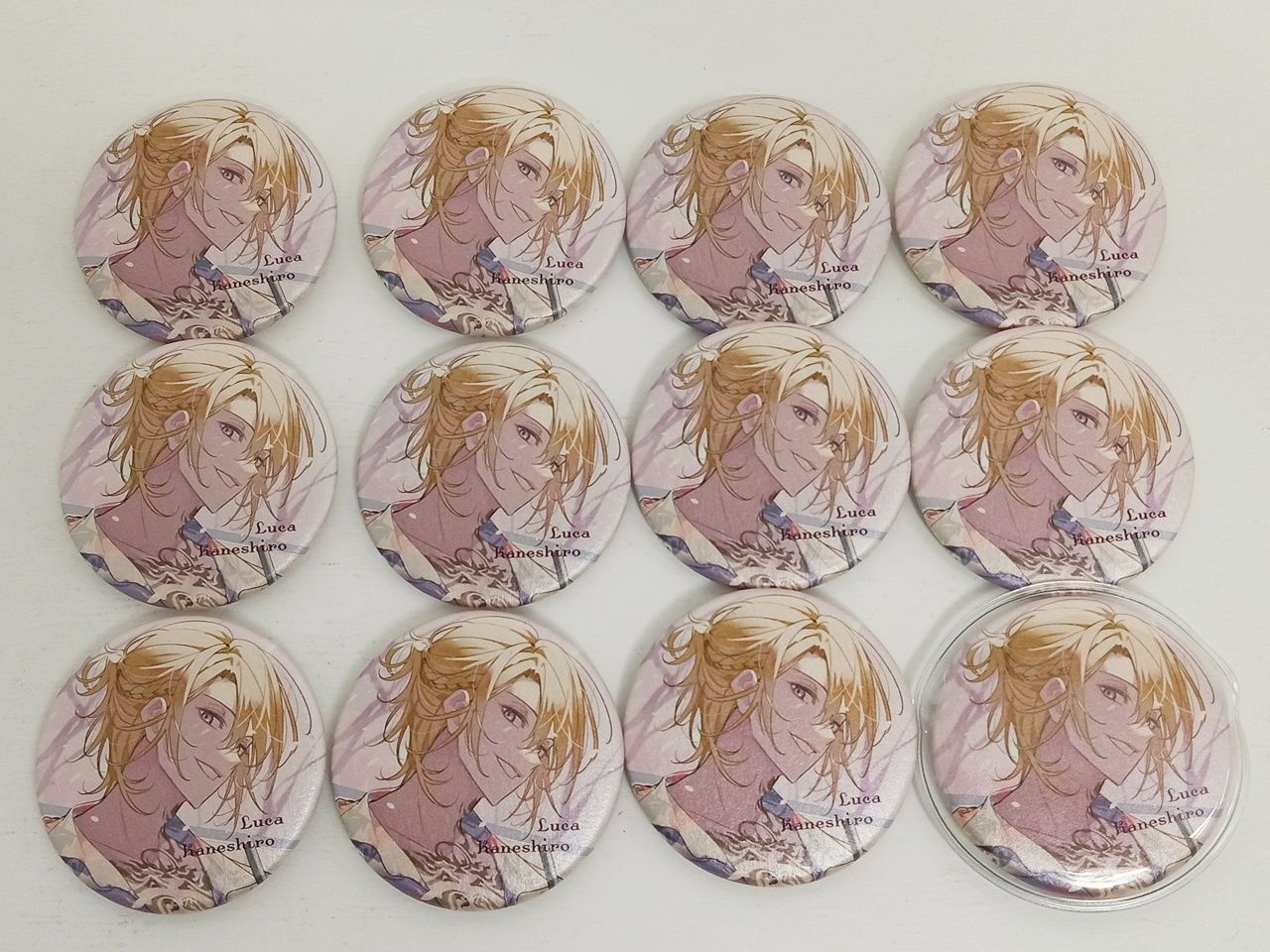 にじさんじEN NIJISANJI EN ルカ カネシロ Luca Kaneshiro Sakura Bloom Goods 2025 缶バッジ 12点セット MB-5844