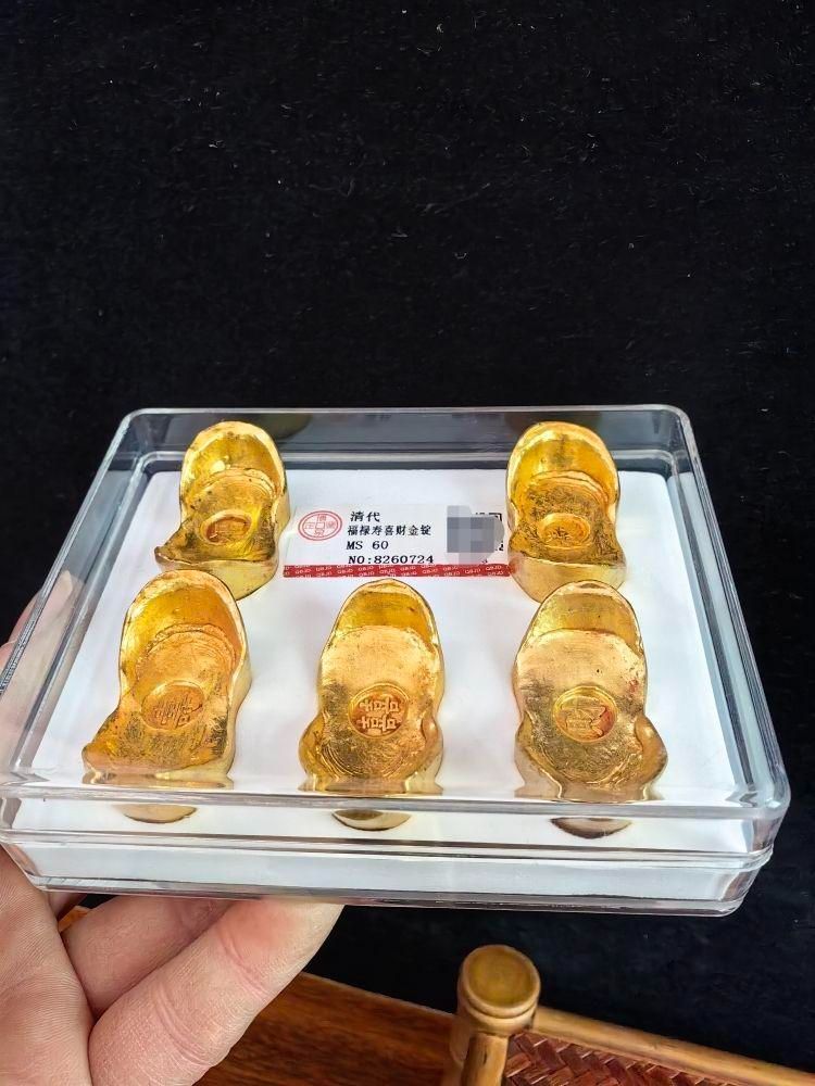 福禄寿喜財 金錠 5枚セット 収蔵品 コレクション 硬貨 海外金貨 福禄寿喜財 金錠 5枚セット 収蔵品 コレクション 硬貨 海外金貨