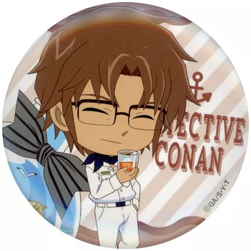 中古】バッジ・ピンズ 沖矢昴 「名探偵コナン トレーディング缶バッジ