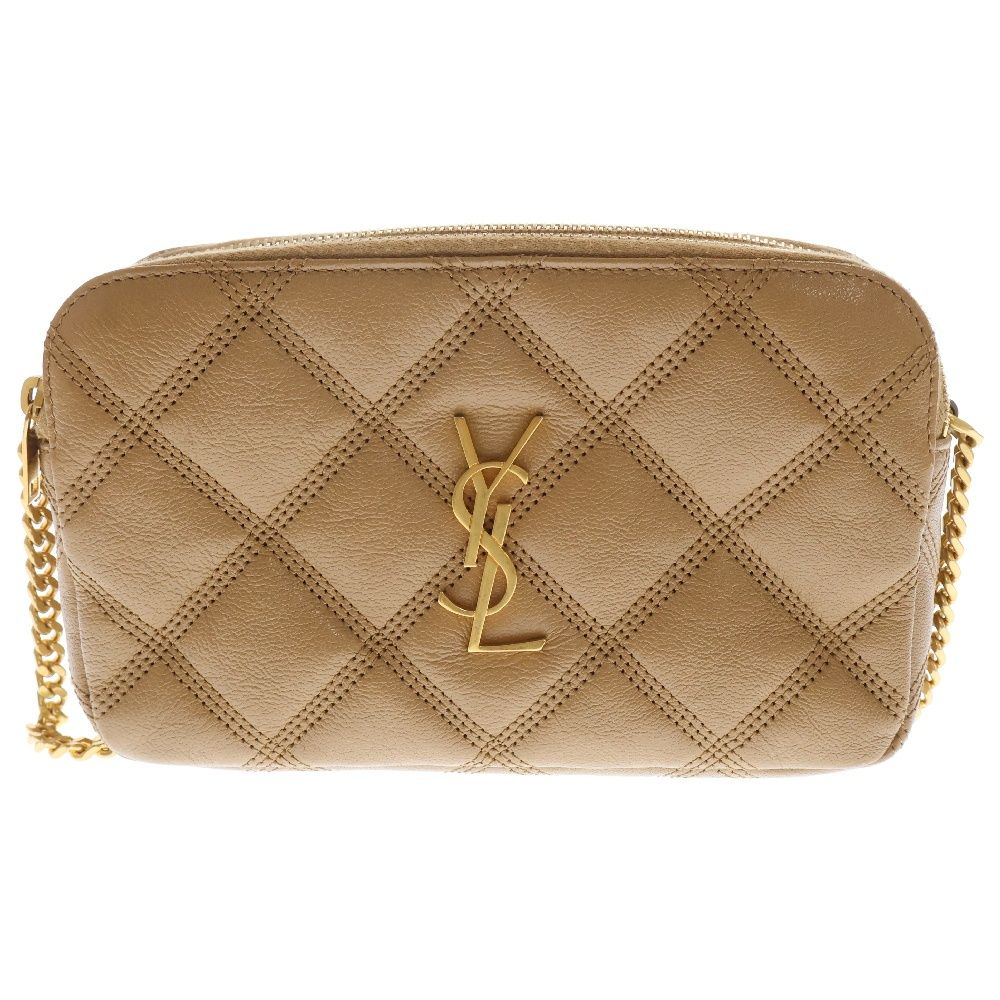 SAINT LAURENT PARIS (サンローランパリ) ベッキー ダブルジップポーチ  