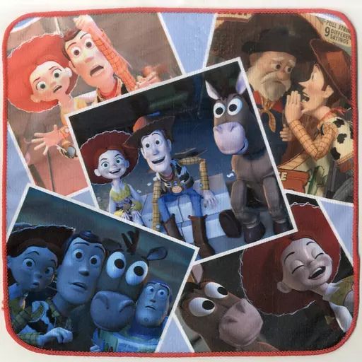 中古】雑貨 ウッディ＆ジェシー＆ブルズアイ/ハンドタオル タオル