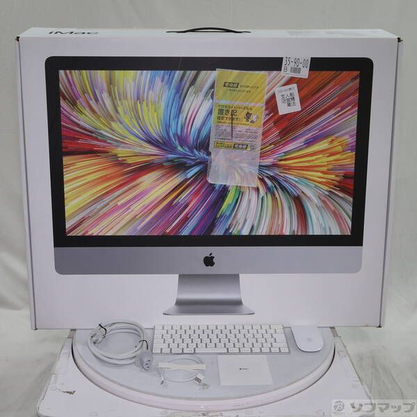 中古品〕 iMac 27-inch Early-2019 MRR02J／A Core_i5 3.1GHz