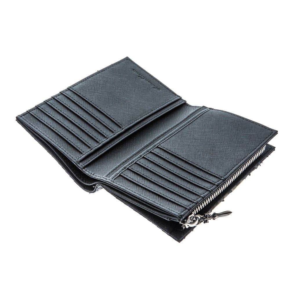 グレーパイソンミディアムウォレット