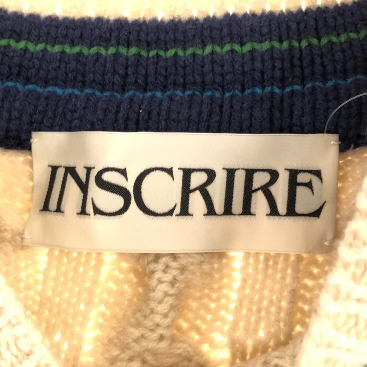 INSCRIRE アンスクリア 22AW SHORT CHILDEN ショートチルデンニット 