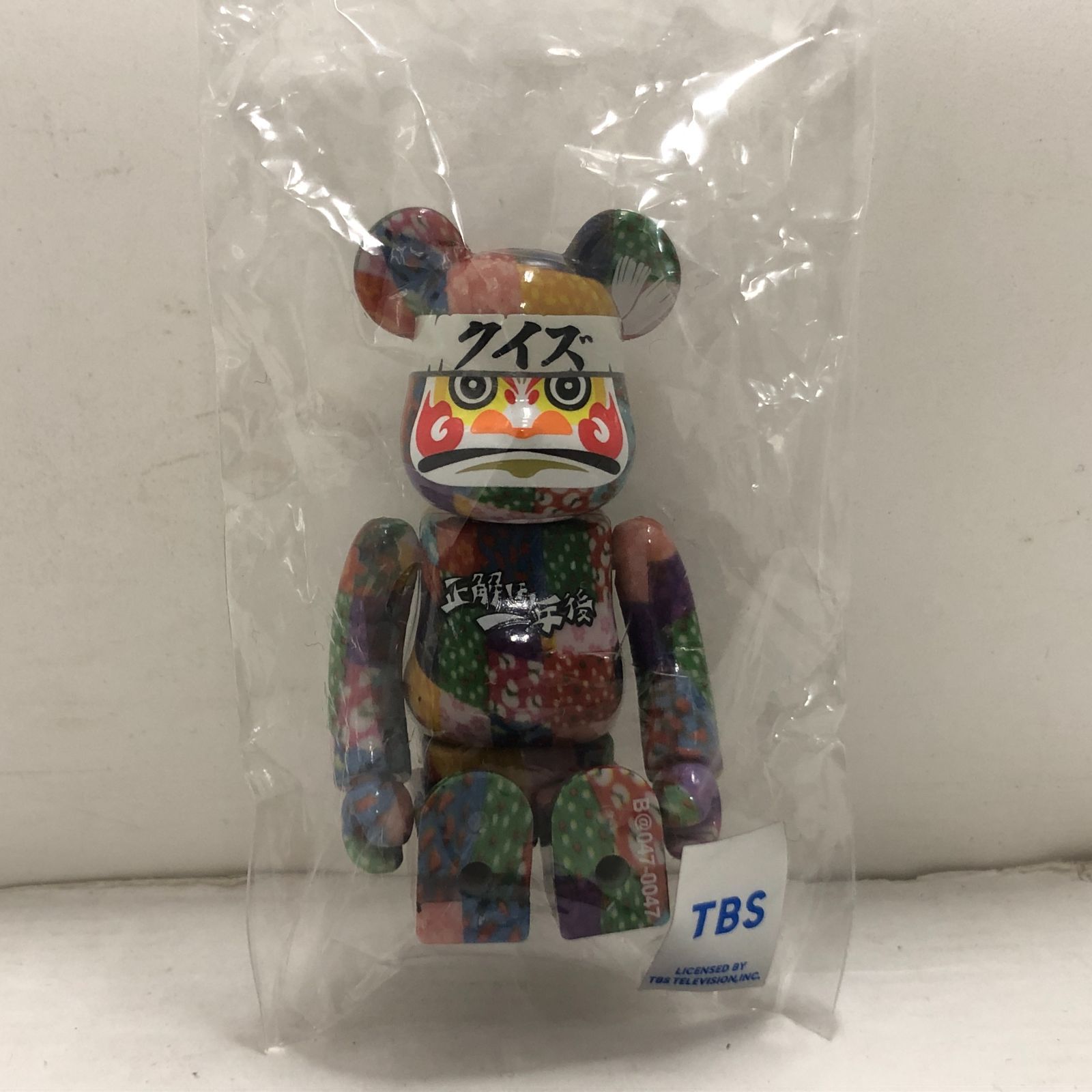 BE@RBRICK 達磨 クイズ☆正解は一年後 400% 02m1256 BE＠RBRICK ベア 