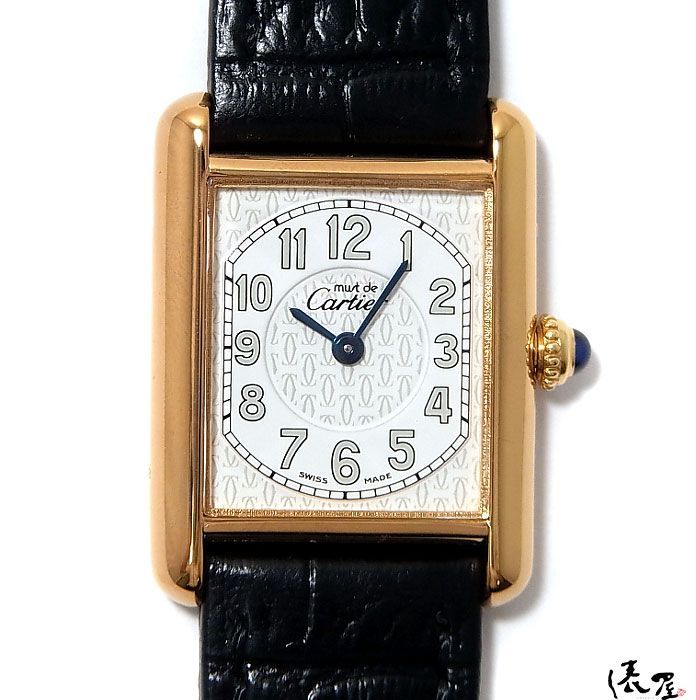 レアモデル】カルティエ マストタンク SM アラビア 後期モデル 極美品  
