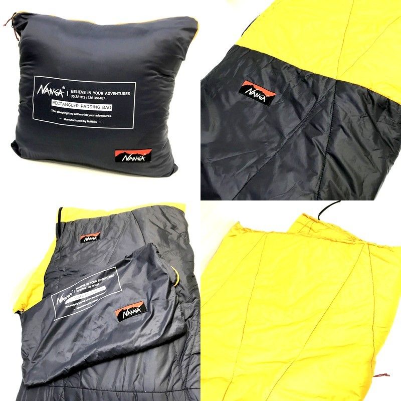 NANGA レクタングラー パディングバッグ 寝袋 NANGA（ナンガ） レクタンギュラー パディング バッグ シュラフ 寝袋